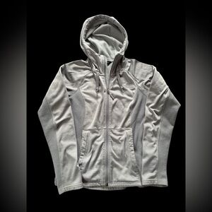 The North Face Women’s Gray Full Zip Performance Fleece Hoodie Size Small